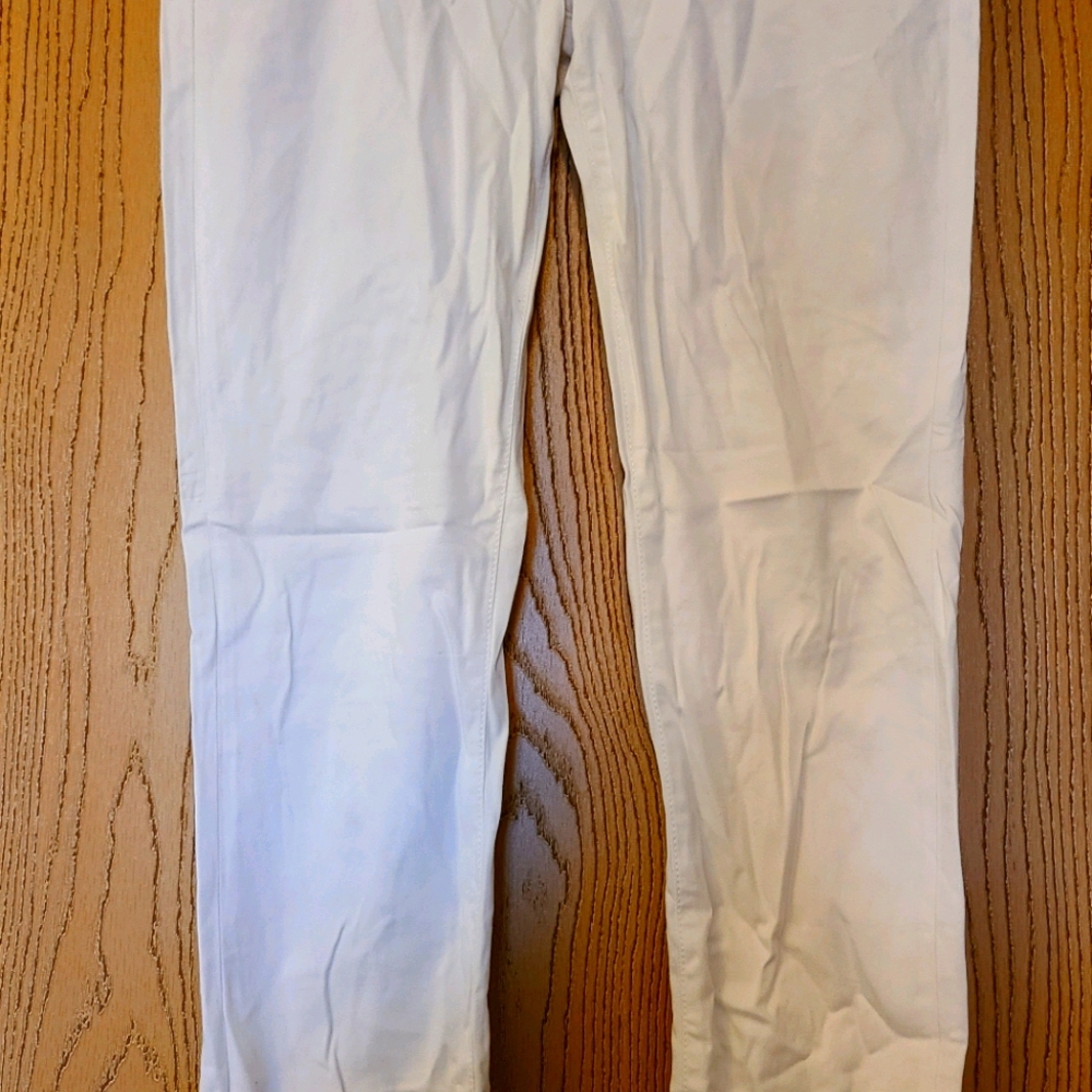 American Eagle white skinny pants